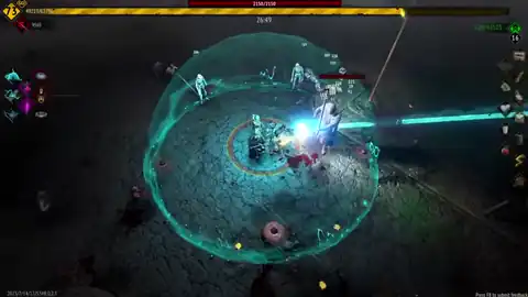 Yet Another Zombie Survivors first-session movement while the squad auto-fires
