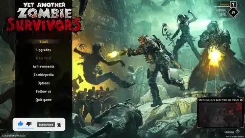 Yet Another Zombie Survivors Huntress bow combat loop