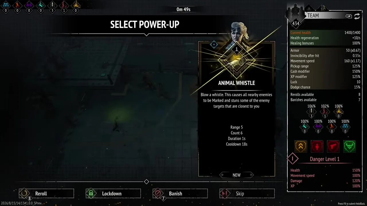 Yet Another Zombie Survivors 1.0 overview framing Ranger unlock context