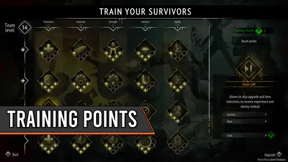 Yet Another Zombie Survivors Training context between runs